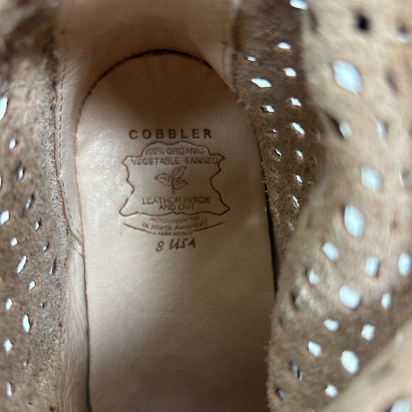 Bed Stu Boots Womens Size 8 Brown Dutchess Teal Cut Out Wedge Booties Ladies - Picture 12 of 14